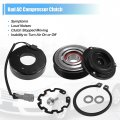 Uxcell 1 Set Ac Compressor Clutch Kit Replace For Chevrolet Silverado 2500hd 2002-2013 8 Cyl 6 6l