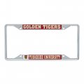 Tuskegee University Golden Tigers Metal License Plate Frame For Front Or Back Of Car Officially Licensed Mascot 