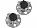 Rear Wheel Hub Bearing Assembly Set Of 2 Compatible With 2007-2015 Toyota Yaris