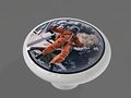 Spacewalker High Gloss Ceramic Drawer Knob 