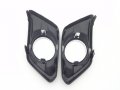 Fit For Nissan 1pair Black Fog Light Lamp Bumper Bezel Covers Left Right Generic X-trail 2014-2016