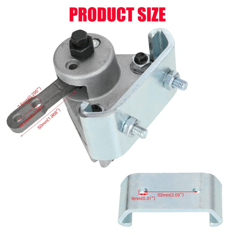 Grehua Mechanical Brake Caliper And Bracket With Pads For Manco 9598 9597 Yerf-dog Asw Bristers Airheart Mb-1 Predator 212cc