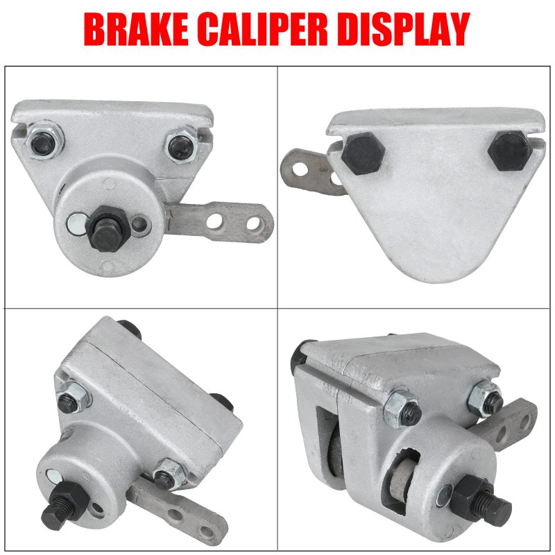 Grehua Mechanical Brake Caliper And Bracket With Pads For Manco 9598 9597 Yerf-dog Asw Bristers Airheart Mb-1 Predator 212cc