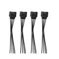 4x Ignition Coil Female Connector Plug Harness For 2001-2017 Toyota Rav4 2 5l Repl 90919-02244 90080-19015 90919-02239 