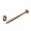Uxcell M6x100mm Hex Socket Pan Head Screws Bolts Barrel Nuts 4 Sets