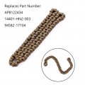 Topteng Motorcycle Timing Chain Cam Fits For Honda Trx500fpa Rubicon 500 2009 2011-2014 Yamaha Vp250 X-city 2007-2015 Vp300