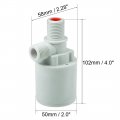Uxcell Float Ball Valve G1 2 Thread Plastic Vertical Automatic Fill Water Liquid Level Control Sensor With Filter