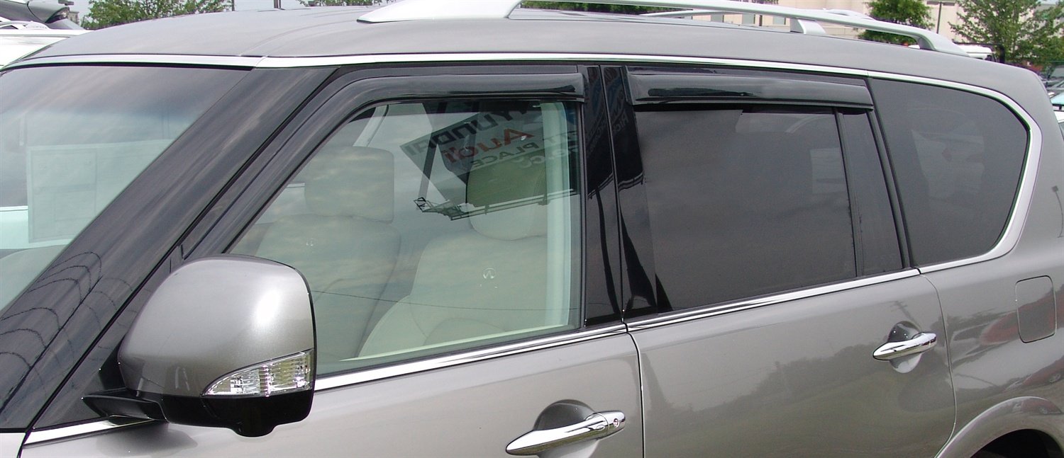 Auto Ventshade 94437 Ventvisor Window Deflector For Infiniti Qx56 4 Piece