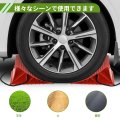 Tire Stopper Heavy Duty Anti-slip Vehicle Safety Chock For Cars Trucks Suvs Parking Protection Accident Prevention Hdpe Red 4