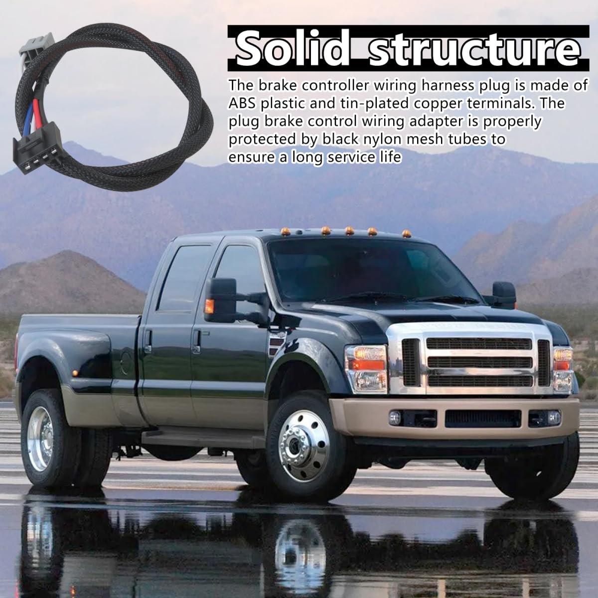 3035-p Brake Controller Wiring Adapter Fit For 1994-2008 Ford F150