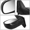 Auto Dynasty Fo1320178 Fo1321178 Pair Mnaual Side Door Mirror Compatible With Ford F150 F250 97-03