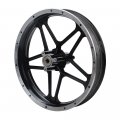 Aluminum Alloy Rear Wheel Hub Pentagram Rim 2 50-10 For Mini Dirt Bike 49cc Stroke Childrens Bicycle Motorcycle Parts Silver 10 