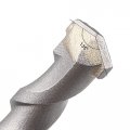 Uxcell Masonry Drill Bit 12mm X 200mm Carbide Tipped Rotary Hammer Round Shank 270mming For Impact Drill