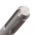 Uxcell Masonry Drill Bit 12mm X 200mm Carbide Tipped Rotary Hammer Round Shank 270mming For Impact Drill