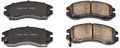 Z16 Replacement Ceramic Brake Pads Front 16-470 For Subaru Impreza 1993 To 1996 And Legacy 1990 Low Dust Noise Free Braking 