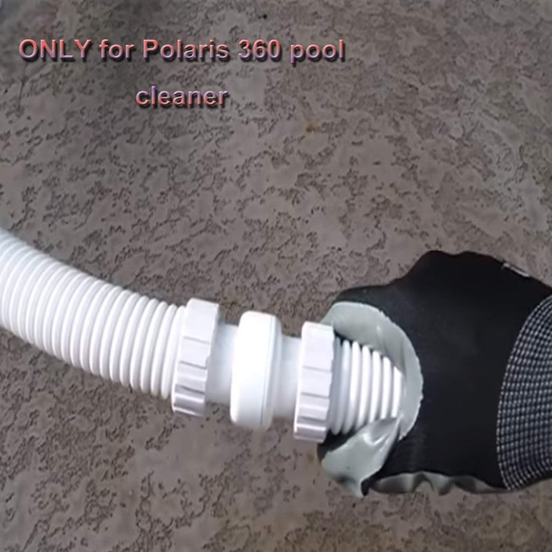 9-100-3002 Replacement Hose Swivel For Polaris 360 9 Piece Set With 9-100-3109 Nuts White Abs Plastic Pool Cleaner Connection