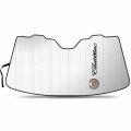 Ipick Image For Cadillac Logo Jumbo-size Universal Fit Enforced Stand-up Auto Windshield Sun Shade At Standard Size 59 X 30