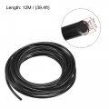 Uxcell Pneumatic Tubing Air Compressor Tube Hose Pu Line 5mm Id X 8mm Od 12m 39 4ft Black