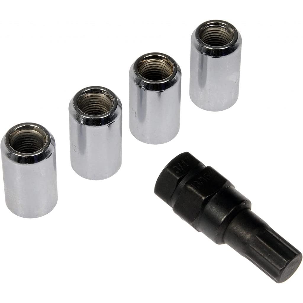 Wheel Lock Set For Mazda B2300 B4000 2010 Steel Grade 5 Chrome 0 75 In Lug Diameter Conical Seat 60 Degrees Style