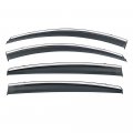 Vesul Tape Clip On Window Wind Deflector Rain Guard Compatible With Honda Hr-v Hrv 2016-2022 Lx Ex Sport Ex-l Vent Visor