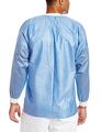 Valumax 3530cbm Easy Breathe Cool And Strong No-wrinkle Professional Disposable Sms Hip Length Jacket Ceil Blue M Pack Of 10 