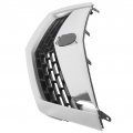 Hecasa Front Grille Compatible With 2009 2010 Acura Tsx Silver Abs Plastic Grill Moulding Trim
