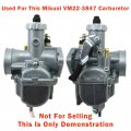 Topteng Motorcycle Carburetor Rebuild Kit Universal Replacement For 26mm Mikuni Vm22 Carb Dirt Pit Bike Jet 95