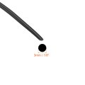 Nitrile Rubber Round Seal Strip 3mm 1 8 Diameter 8 Meters 26 25ft Long Hard Solid Weather Stripping For Diy Gasket Industrial