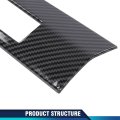Black Carbon Fiber Heads Up Switch Button Panel Cover Trim For Chevy Corvette C8 2020 2021 2022 2023