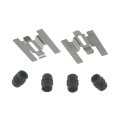 Disc Brake Hardware Kit For Mercury Sable Cougar 1990 1991 1992 Front Position Steel Regular Service Grade 