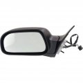 Driver Side Door Mirror For Chrysler Pacifica 2004 2005 Power Heated Manual Folding Electrochromic Textured Black Replacement 