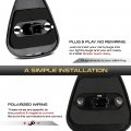 Vipmotoz Roof Clearance Led Lights Compatible With 1999-2016 Ford F250 F350 F450 F550 Super Duty Pickup Truck Chrome Housing