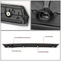Auto Dynasty Full Led 3rd Third Brake Tail Light Rear Stop Lamp Compatible With Chevy Suburban Tahoe 15-20 High Mount Black