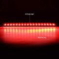 Auto Dynasty Full Led 3rd Third Brake Tail Light Rear Stop Lamp Compatible With Chevy Suburban Tahoe 15-20 High Mount Black