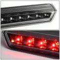 Auto Dynasty Full Led 3rd Third Brake Tail Light Rear Stop Lamp Compatible With Chevy Suburban Tahoe 15-20 High Mount Black