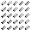 50pcs Wire Thread Inserts 1 4-28 Unf 3d 3 4 304 Stainless Steel Helical Type Coiled Repair Kit Screw Threaded Sleeve Sheath For 