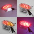 Httmt- Custom Clear Lens Brake Tail Light W Integrated Turn Signals Indicators For Suzuk 1999-2007 Hayabusa Gsxr1300 2003-2006