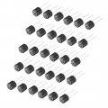 30pcs Dip Mounted Miniature Cylinder Slow Blow Micro Fuse T3 15a 3 250v Black 