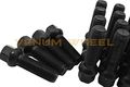 10pc Mercedes Benz 12x1 5 Stock Shank Length 40mm Black Ball Seat Lug Bolts Fits W208 W209 Clk320 Clk430 Clk55 Clk43 