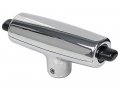 Auto Krafters A T Chrome T-handle Shift Knob 1968-79 Ranchero 68-73 Mustang Cougar 68-76 Torino 71-77 Maverick D3oz-7213b 