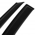 Ocpty Window Visors Fits For 1993-1995 Honda Civic Tape-on Rain Guards Side Deflectors 2 Pieces 2pcs Front Doors