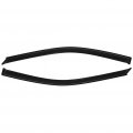 Ocpty Window Visors Fits For 1993-1995 Honda Civic Tape-on Rain Guards Side Deflectors 2 Pieces 2pcs Front Doors
