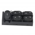 Ocpty Front Left Power Window Switch Fits 1997-02 Ford Escort Driver Side Motorcraft Sw-7079 1994-04 For Mustang Conv Control