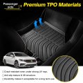 Cartist Custom Fit For Floor Mats Vw Volkswagen Jetta 2019 2020 2021 2022 2023 All Weather Liners Front 2nd Row Tpe Waterproof