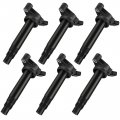 100 New 6pcs Ignition Coil Set Compatible For Toyota Solara 3 3l 2004-2008 Automobiles Fit Oe Uf430 