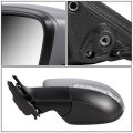 Auto Dynasty Vw1320155 Factory Style Driver Left Side Mirror Manual Folding Power Adjust Heated Glass Turn Signal Memory