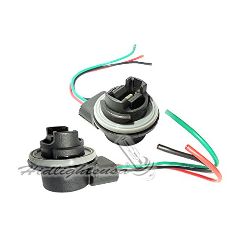 3156 3157 Wiring Harness Sockets For Led Bulbs Turn Signal Lights Brake