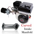 Jmchstore Vm22 Carburator W Curved Manifold Racing Performance Slide Intake Pipe Carb Kit For Predator 212cc Gx200 Coleman