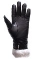 Womens Leather Gloves With Fur Lining Size Xl X-large 