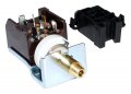 Vintage Headlight Switch Kit With Connector 5450558k Black Unpainted Stock Size 